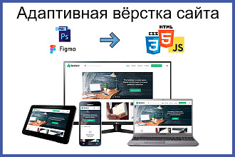 Адаптивная вёрстка сайта