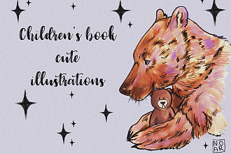 Нарисую иллюстрацию для детской книги