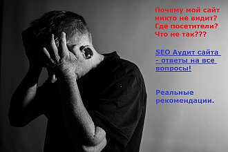 SEO аудит - анализ Вашего сайта для успешного продвижения в поиске