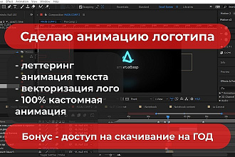 Кастомная анимация логотипа