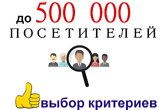 100000 качественных посещений по критериям