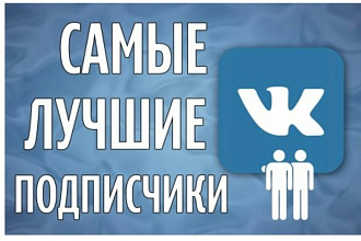 Подписчики для вашего сообщества или группы Вконтакте 500 подписчиков