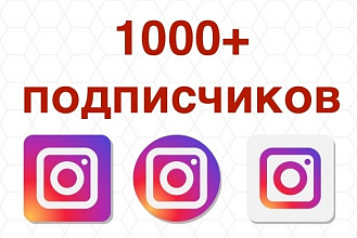 Приведу 1000+ живых подписчиков в твой Инстаграм