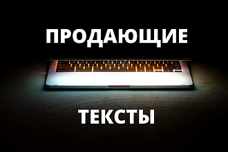 Продающий текст приведет вам клиентов. Я подготовлю продающий текст