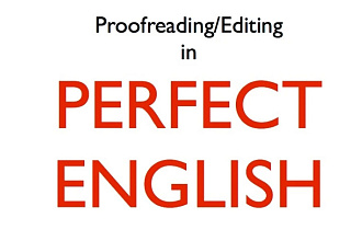 Услуги редактирования и корректуры текстов носителями языка English