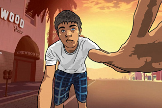 Портрет в стиле GTA