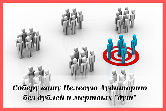 Соберем Базу ваших потенциальных клиентов, без информационных дублей