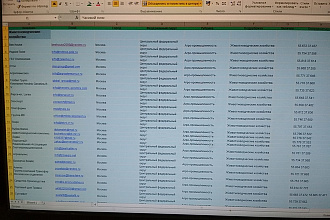 База e-mail адресов компаний по РФ с разделением на города