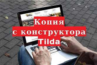 Скопирую Landing или сайт с конструктора tilda на обычный хостинг