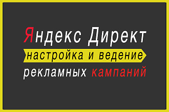 Профессиональная настройка Яндекс. Директ на 100 ключей +цели метрики