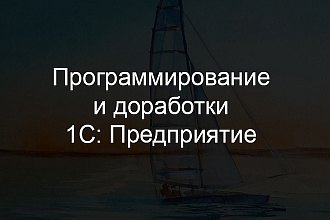 Программирование и доработки 1С