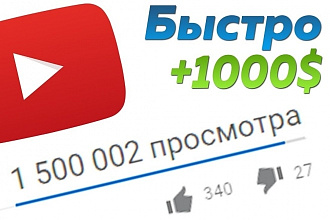 15000 просмотров на Youtube