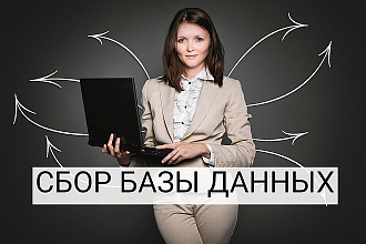 Соберу базу данных вручную