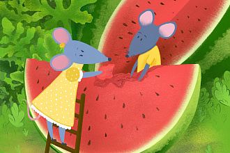 Разработка иллюстраций для книги или календаря