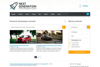 Настройка NG cms
