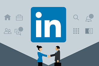 Размещение статейной ссылки с прокачанного аккаунта на Linkedin.com
