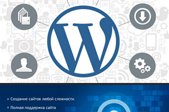 Сайт-лендинг на Wordpress под ключ