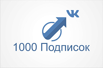 1000 Подписок ВКонтакте