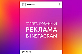 Профессиональная настройка таргетированной рекламы в Instagram