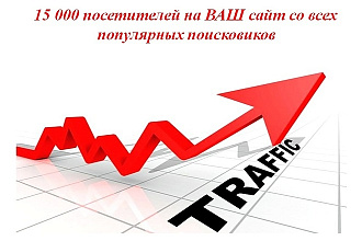 15000 уникальных посетителей на ВАШ сайт поисковых систем за 2 дня