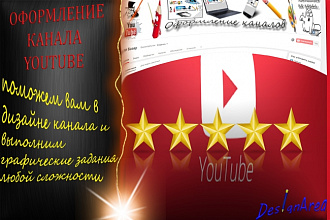 Оформление канала youtube