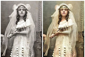 Реставрация старых фотографий по доступной цене