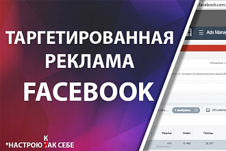 Таргетированная реклама в Facebook
