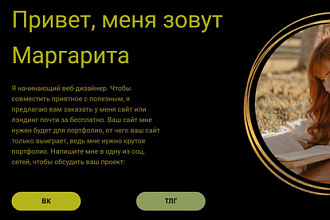 Сделаю лендинг , сайт , макет прототип сайта в фигме
