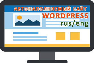 Подключу систему автонаполнения на сайт WordPress различных тематик