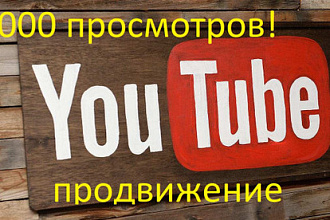 Добавлю 2000 просмотров в Youtube