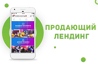 Сделаю продающий лендинг Инстаграм
