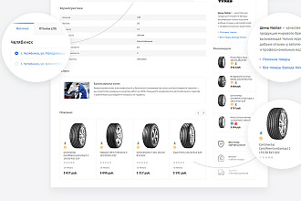 Готовый шаблон магазина шины и диски ASPRO TIRES 2.0 Битрикс