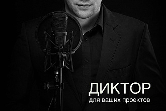 Озвучка книг мужским , женским голосом