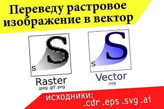 Перевод изображения в вектор - быстро