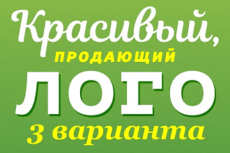 Красивый, продающий логотип