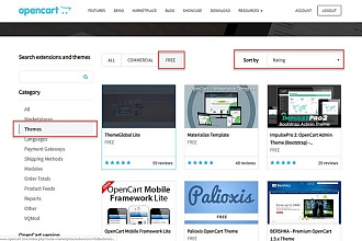 Доработка сайта на OpenCart