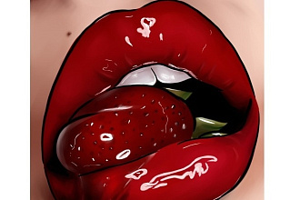 Нарисую сочную иллюстрацию