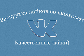 Раскрутка лайков 500 шт