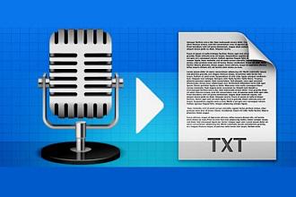 Сделаю транскрибацию аудио, видео в текст