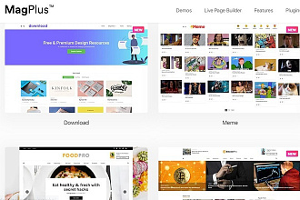 Премиум тема MagPlus для новостных сайтов, журналов, блогов Wordpress