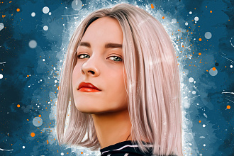 Портрет в стиле Dream Art