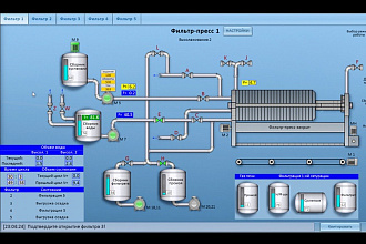 Разработка АСУ ТП; программирование softlogic, PLC, scada, HMI