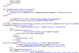 Верстка HTML из PSD
