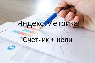 Счетчик Яндекс. Метрики + цели