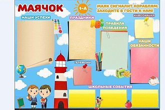 Школьные стенды, газеты