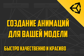Создание анимаций для игры на Unity