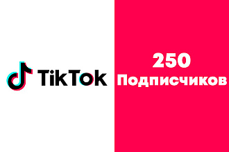 250 подписчиков в Тик Ток