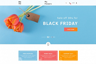 Разработаю уникальный дизайн Landing Page