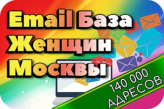 Свежая Email база женщин Москвы. Финансовая тематика. Mail.ru