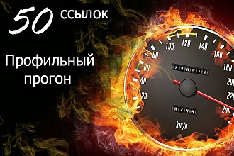 Ручное размещение 50 ссылок в профилях